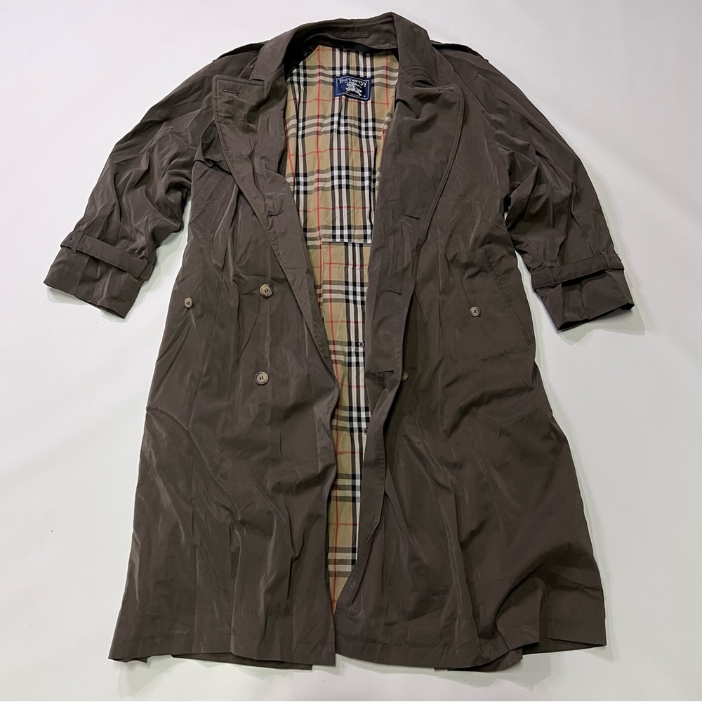 Vintage Burberrys Nova Check Trench Coat